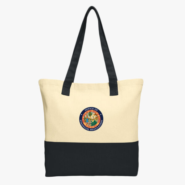 Colorblock Cotton Tote Thumbnail